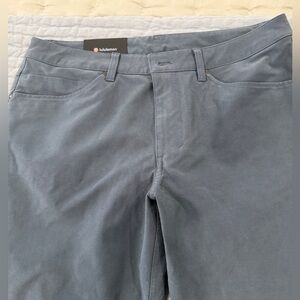 NWT Lululemon ABC Pant Slim Blue/Gray